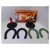OLD Junior Globe Rubber Horseshoe Pitching Set