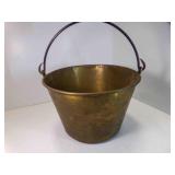 Antique H.W. Hayden Brass Bucket - Mfg. Waterbury
