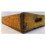 1955 Wood Coca-Cola Soda Pop Crate w/Dividers