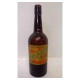 12" Rock & Rye Whiskey Bottle (EMPTY) w/Original