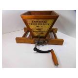 Antique Wood & Iron Universal Fruit Crusher No 1