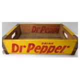 1959 Sturdy-Bilt Wood Dr. Pepper Soda Pop Crate