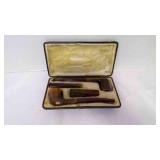 4 Pc. Bakelite Smoking Pipe Set In Original Box