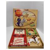 1950 Official Hopalong Cassidy Lasso Board Game