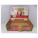 Vintage La Fendrich Cardboard Cigar Box - Great