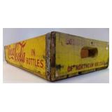1958 Wood Coca-Cola Soda Pop Crate w/Dividers