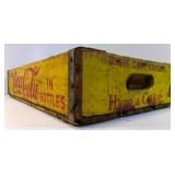 1966 Wood Coca-Cola Soda Pop Crate w/Dividers