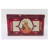 EMPTY Old English Curve Cut Pipe Tobacco Tin