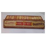 Antique The Embossing Company Double Nine White