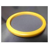 Yellow Bakelite Bangle Bracelet - Tested Positive
