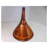 Antique Copper Funnel - Soldered Construction