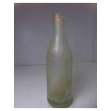 Vintage Straight Sided Embossed Coca-Cola Glass