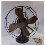 OLD General Electric HEAVY Cast Iron Fan w/Brass