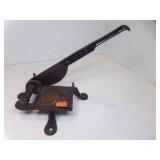 OLD Master Workman Cast Iron Tobacco Cutter No. 0