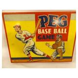 PEG Baseball Board Game - Contents In Box