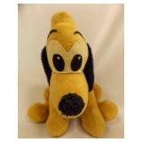 Vintage 13" Disney Pluto Plush Dog By