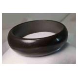 Vintage Gray Moon Glow Shimmer Bangle Bracelet