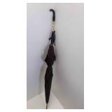 Antique Victorian Umbrella - Handle Has Gold Tone