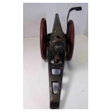 Vintage Cast Iron Big Bang Toy Cannon - Adjustable