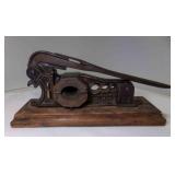 Antique Cast-Iron Cork Press Patented 1898
