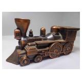Vintage Die-Cast Metal "General" Train Coin Bank