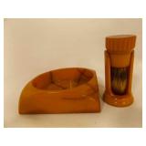 3 Piece Bakelite Shaving Set - Vintage Fuller