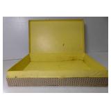 Vintage Victorian Decorative Paperboard Box w/Lid