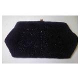Vintage Stix, Baer & Fuller Black Beaded Evening