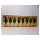 Original Box KOB KNOBS Green Swirl Bakelite Corn