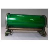 Vintage Rotating Straw Holder w/Paper Straws