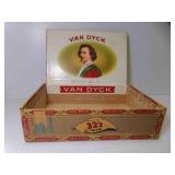 Vintage Van Dyck Cardboard/ Press board Cigar Box