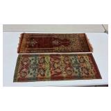 Vintage Double Sided Table Runner 33"x12" - Has
