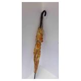 Vintage Umbrella Parasol w/Plastic Crook Handle