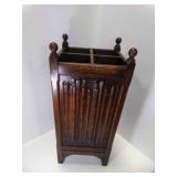 Vintage Gothic Revival Cane & Umbrella Stand w/