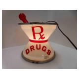 Light Up Rx Drugs Advertising Pharmacy Drug Store