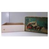 Vintage Advertising Evans Johnsons Chocolates Box