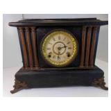 OLD Seth Thomas 6 Pillar Mantle Clock Victorian