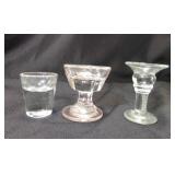 Vintage Ice Cream Penny Lick Glasses Set Of Three