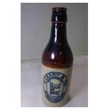 Antique C. Leary & Co Stoneware Crock Rootbeer 8OZ