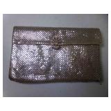Vintage Whiting & Davis Silver Metal Mesh Clutch