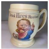 Vintage Hires Root beer Advertising Mug Villeroy &