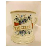 Vintage Hand-pained Porcelain Shaving Mug