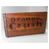 Orange Crush Carbonated Beverage Soda Pop Wood