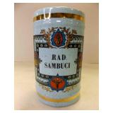 OLD Apothecary Jar Labeled "RAD. SAMBUCI" Which