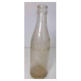 Vintage Straight Sided Embossed Coca-Cola Glass