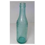 Vintage Straight Sided Embossed Coca-Cola Glass