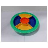 Fiestaware relish tray