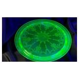 Vintage Anchor Hocking Cameo Ballerina cake plate