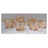 Vintage Imperial roses Marigold carnival glass