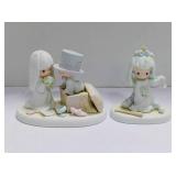 2 Precious Moments figurines